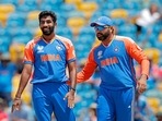 India's Jasprit Bumrah and Rohit Sharma(Surjeet Yadav) India's Jasprit Bumrah and Rohit Sharma(Surjeet Yadav)