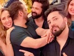 Iulia Vantur holds Salman Khan close at her birthday party Iulia Vantur holds Salman Khan close at her birthday party
