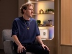 Meta CEO Mark Zuckerberg during an interview on Meta CEO Mark Zuckerberg during an interview on
