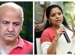 Aam Aadmi Party (AAP) leader Manish Sisodia and Bharat Rashtra Samithi (BRS) leader K Kavitha. Aam Aadmi Party (AAP) leader Manish Sisodia and Bharat Rashtra Samithi (BRS) leader K Kavitha.