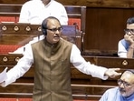Union minister Shivraj Singh Chouhan speaks in the Rajya Sabha during the Parliament's Monsoon Session, in New Delhi on July 26.(ANI/Sansad TV) Union minister Shivraj Singh Chouhan speaks in the Rajya Sabha during the Parliament's Monsoon Session, in New Delhi on July 26.(ANI/Sansad TV)