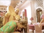 Anant Ambani was the happiest groom as he played with his mom Nita Ambani during haldi. Anant Ambani was the happiest groom as he played with his mom Nita Ambani during haldi.