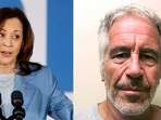 Fact Check: Is the Kamala Harris photo embracing Jeffrey Epstein on beach real? Fact Check: Is the Kamala Harris photo embracing Jeffrey Epstein on beach real?