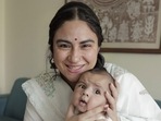 Priya Malik with her son Zorawar Priya Malik with her son Zorawar