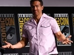 Canadian actor Ryan Reynolds arrives on stage during Deadpool and Wolverine celebration of life fan event during Comic Con International in San Diego, California, July 25, 2024. (Photo by Chris DELMAS / AFP)(AFP) Canadian actor Ryan Reynolds arrives on stage during Deadpool and Wolverine celebration of life fan event during Comic Con International in San Diego, California, July 25, 2024. (Photo by Chris DELMAS / AFP)(AFP)
