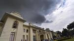 Black clouds hover over the Bihar assembly in Patna. (Santosh Kumar/ HT Photo) Black clouds hover over the Bihar assembly in Patna. (Santosh Kumar/ HT Photo)
