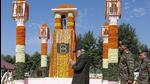 Prime Minister Narendra Modi pays homage at the Kargil War Memorial in Dras on Friday. (PTI) Prime Minister Narendra Modi pays homage at the Kargil War Memorial in Dras on Friday. (PTI)