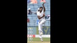 Ravichandran Ashwin in action during the second test match at Maharashtra Cricket Association Stadium, Gahunje in Pune, on Saturday, October 12, 2019. (Pratham Gokhale/HT Photo) Ravichandran Ashwin in action during the second test match at Maharashtra Cricket Association Stadium, Gahunje in Pune, on Saturday, October 12, 2019. (Pratham Gokhale/HT Photo)