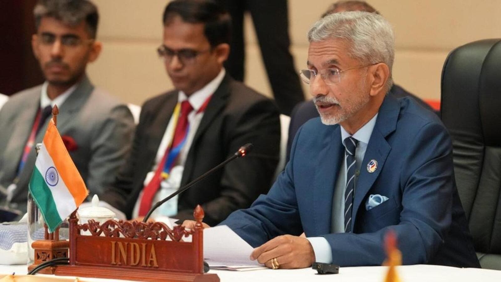 ASEAN 회의의 Jaishankar: 경제 및 안보 협력은 인도의 최우선 과제 |  최신 인도 뉴스