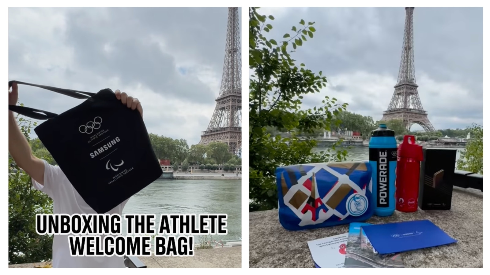 What's inside athletes' Welcome Bag at the Paris Olympics 2024? From flip phones to self care kits