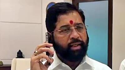 Chief minister Eknath Shinde instructed Pune’s civic and district administration to initiate a rapid cleanliness drive to remove mud and silt from homes affected by the recent floods. (ANI)