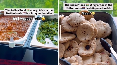 Indian food at Dutch office Miro (Instagram/@anuvindkanwal) Indian food at Dutch office Miro (Instagram/@anuvindkanwal)