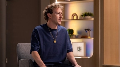 Meta CEO Mark Zuckerberg during an interview on "The Circuit with Emily Chang" at Meta headquarters in the US. (Bloomberg) Meta CEO Mark Zuckerberg during an interview on "The Circuit with Emily Chang" at Meta headquarters in the US. (Bloomberg)