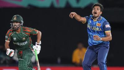 Maheesh Theekshana has played under MS Dhoni for Chennai Super Kings. (AP)