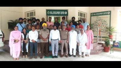 The Skill Development Centre, under the Directorate of Extension Education, Punjab Agricultural University (PAU), Ludhiana, conducted a comprehensive five-day training course on Vegetable Cultivation (HT File)