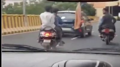 Bengaluru bikers booked for wheeling and creating menace with dangerous stunts on road. VIDEO Bengaluru bikers booked for wheeling and creating menace with dangerous stunts on road. VIDEO