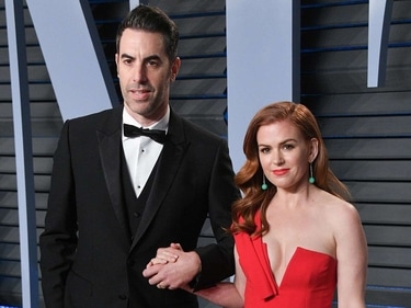 A file photo of Sacha Baron Cohen and Isla Fisher A file photo of Sacha Baron Cohen and Isla Fisher