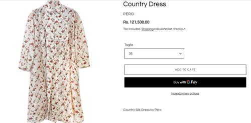 Katrina Kaif's stylish dress comes with a price tag of ₹121,500. (https://ivystore.it/) Katrina Kaif's stylish dress comes with a price tag of ₹121,500. (https://ivystore.it/)