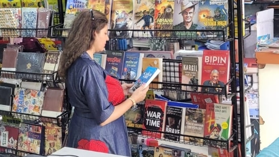 Books and comics depicting the Indian Armed Forces or the Kargil War are in demand at book stores in Lucknow(Photo: HT)