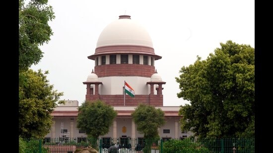 New Delhi: A view of the Supreme Court (SC) of India, in New Delhi, Friday, July 12, 2024. (PTI Photo/Atul Yadav) (PTI)