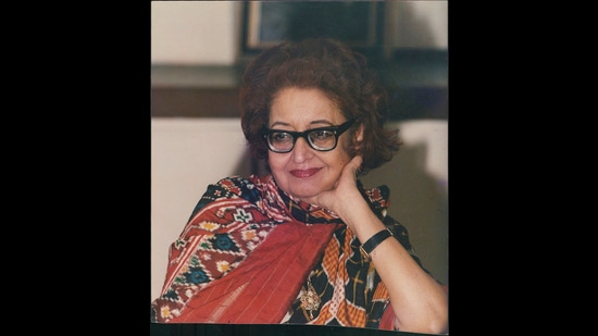 Qurratulain Hyder was an influential Indian Urdu novelist and short story writer, an academic, and a journalist. (HT Photo)