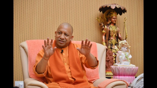 UP CM Yogi Adityanath (HT File)