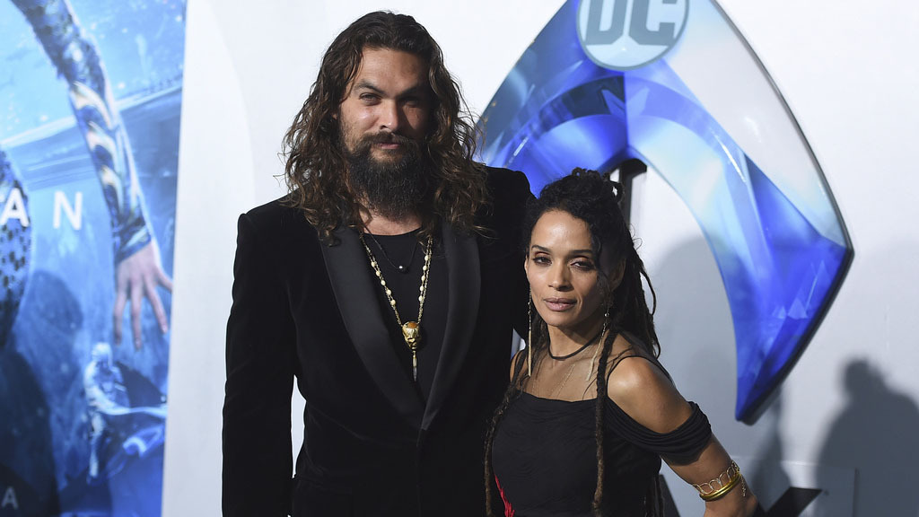 Una foto de archivo de Jason Momoa y Lisa Bonet