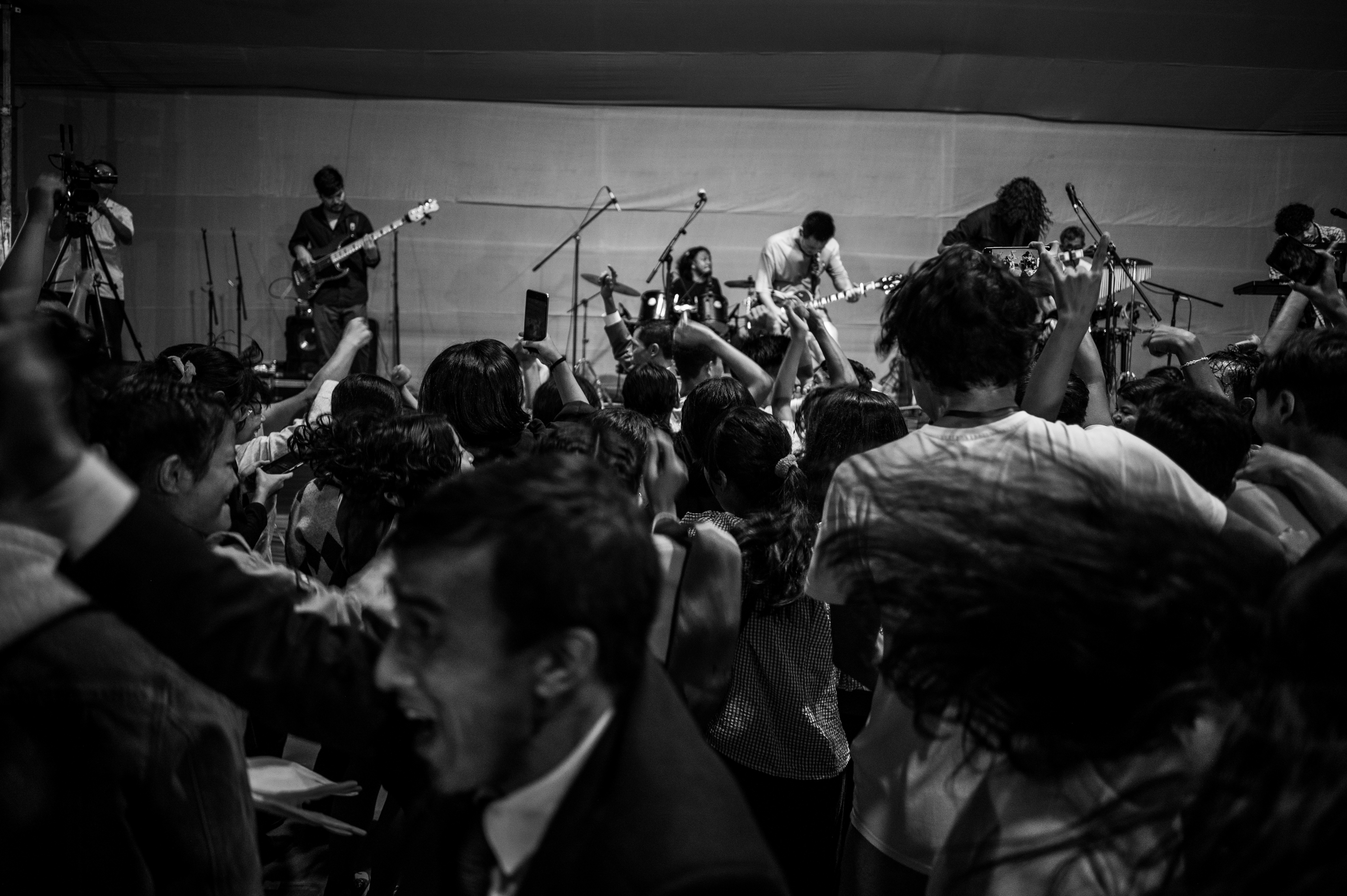 The multi-genre band Nokpante, photographed by Anurag Banerjee for The Songs of our People.