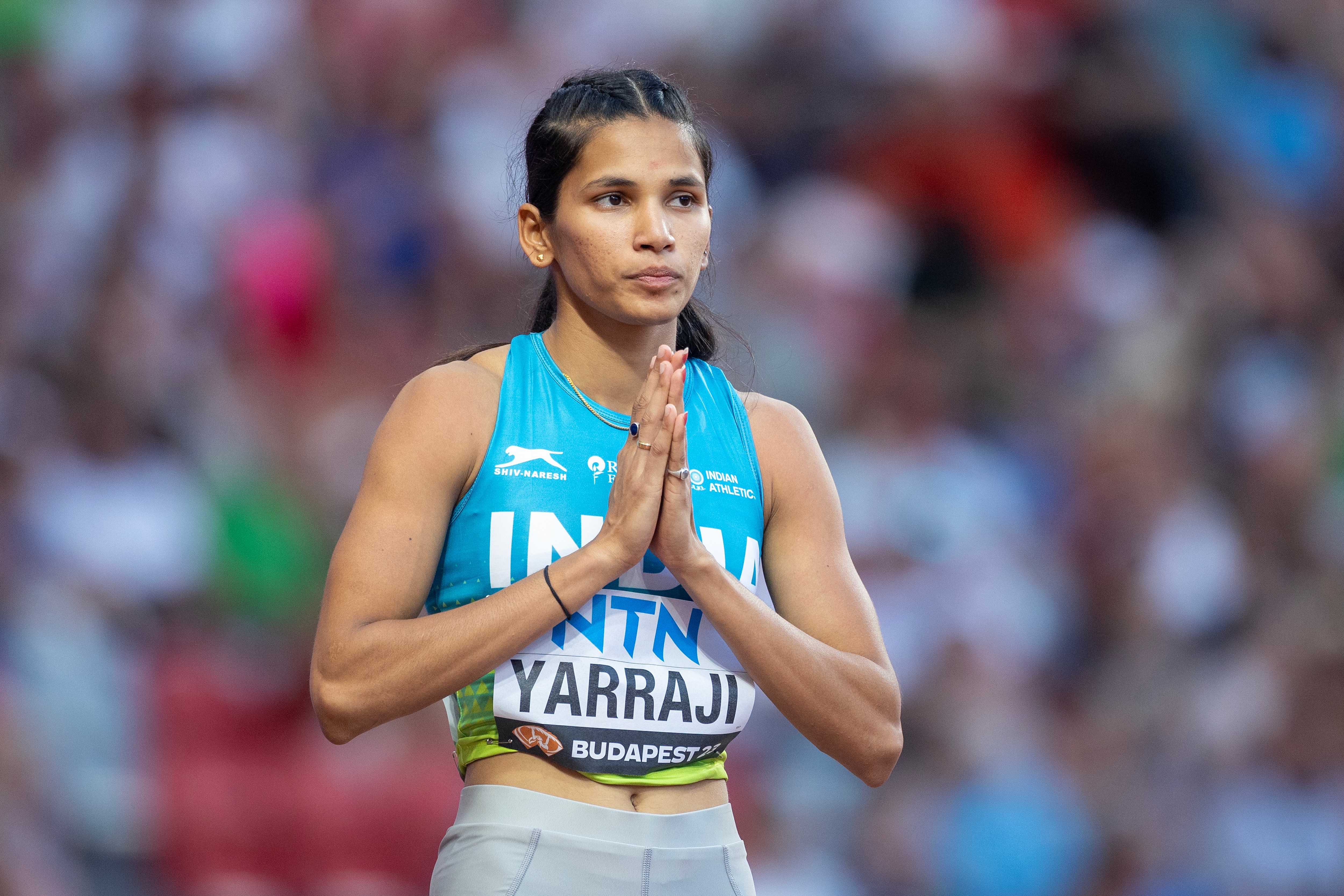 Yarraji, 24, is the first Indian woman to compete in the 100m hurdles at the Olympics. (Corbis via Getty Images)