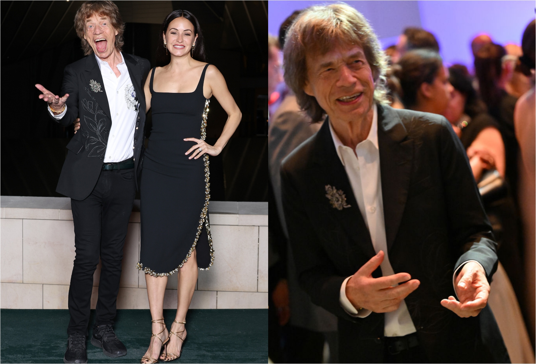 Mick Jagger and Melanie Hamrick Mick Jagger and Melanie Hamrick