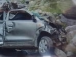 Eight people including five children were killed after a vehicle they were travelling in fell into a gorge on Simthan-Kokernag Road Eight people including five children were killed after a vehicle they were travelling in fell into a gorge on Simthan-Kokernag Road
