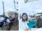 Ram Charan and Upasana attend Paris Olympics Ram Charan and Upasana attend Paris Olympics