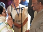 West Bengal chief minister Mamata Banerjee (left) with Governor C V Ananda Bose. (HT File Photo) West Bengal chief minister Mamata Banerjee (left) with Governor C V Ananda Bose. (HT File Photo)