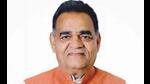 BJP MLA Vinod Bhayana escaped a bid on his life while he was visiting a disputed land site on Tosham road at Hansi in Hisar district on Saturday morning. (HT file photo) BJP MLA Vinod Bhayana escaped a bid on his life while he was visiting a disputed land site on Tosham road at Hansi in Hisar district on Saturday morning. (HT file photo)