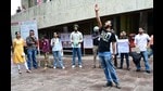 PU is seeking an interim injunction to immediately restrain SFS and its members from continuing their protests near the university’s key administrative buildings. (HT File) PU is seeking an interim injunction to immediately restrain SFS and its members from continuing their protests near the university’s key administrative buildings. (HT File)