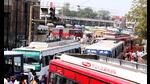 Presently, the bus stand is located in the heart of Bathinda city on the Mansa road and it leads to traffic congestion. (Sanjeev Kumar/HT) Presently, the bus stand is located in the heart of Bathinda city on the Mansa road and it leads to traffic congestion. (Sanjeev Kumar/HT)