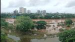 The district administration on Thursday evacuated at least 400 people from low-lying areas, mainly alongside the Mutha River on Sinhgad Road, after release of water from Khadakwasla Dam. (Mahendra Kolhe/HT PHOTO) The district administration on Thursday evacuated at least 400 people from low-lying areas, mainly alongside the Mutha River on Sinhgad Road, after release of water from Khadakwasla Dam. (Mahendra Kolhe/HT PHOTO)