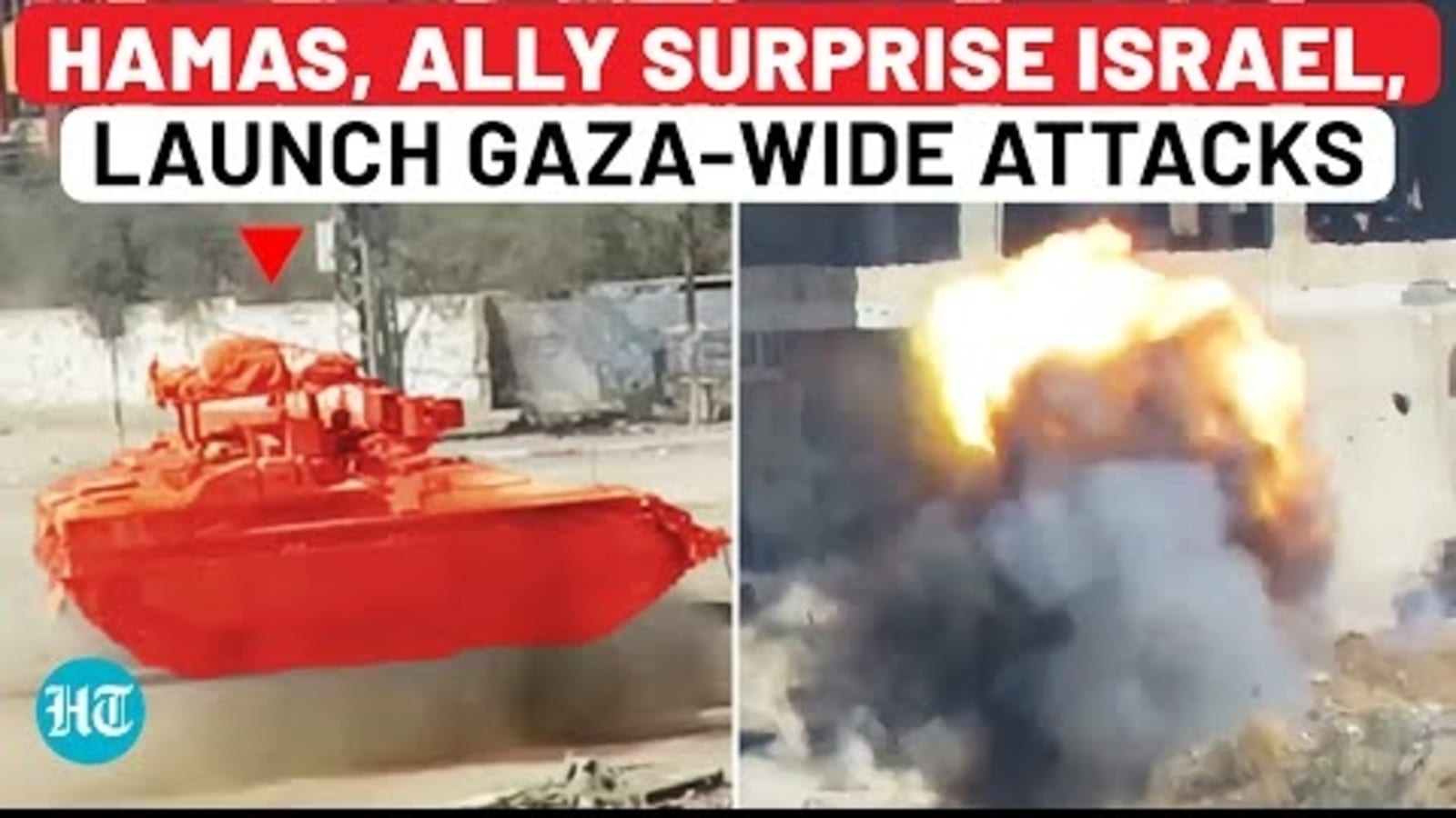 Hamas & Ally’s Coordinated Sudden Attack On IDF All Across Gaza Catches Israel Off-Guard?