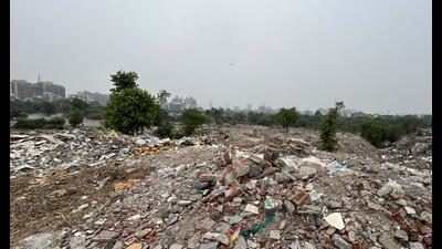 Environmentalists of the district have pointed out the ongoing issue of illegal plastic waste dumping, particularly in the Aravalli Forest area, which is turning into a serious threat for both the environment and public health. (Representational Image) Environmentalists of the district have pointed out the ongoing issue of illegal plastic waste dumping, particularly in the Aravalli Forest area, which is turning into a serious threat for both the environment and public health. (Representational Image)