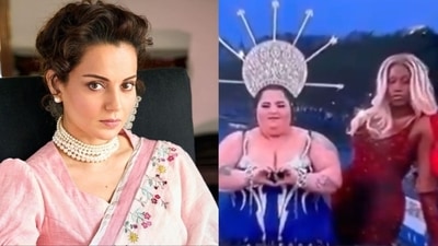 Kangana Ranaut spoke about the Paris Olympics 2024. Kangana Ranaut spoke about the Paris Olympics 2024.