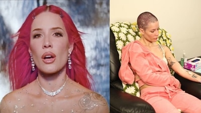 Halsey in still from the Lucky music video (Photos: Youtube/Halsey) Halsey in still from the Lucky music video (Photos: Youtube/Halsey)