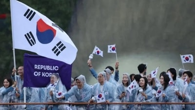 The South Korean Sports ministry expressed “regret over the announcement during the opening ceremony of the 2024 Paris Olympics". (X) The South Korean Sports ministry expressed “regret over the announcement during the opening ceremony of the 2024 Paris Olympics". (X)