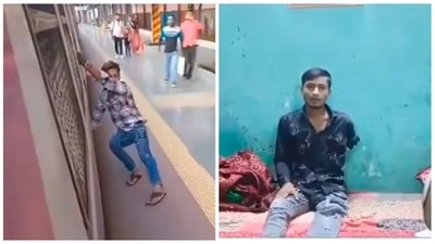 Farhat Azam Shaikh lost an arm and leg as another similar attempt went horribly wrong (@Central_Railway (X))