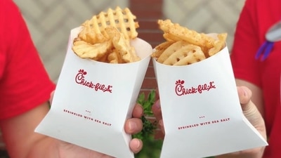 Chick-fil-A addressed rumours about replacing its popular waffle fries. (@ChickfilA/X) Chick-fil-A addressed rumours about replacing its popular waffle fries. (@ChickfilA/X)