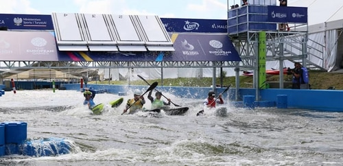 Kayak Cross will also be making its Olympic debut at Paris this year (Photo: Olympic Games Paris 2024)
