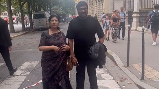 Chiranjeevi went for a walk on the streets of Paris with his wife Surekha, while Upasana recorded the video and shared it on her Instagram stories. Chiranjeevi and Surekha got married in 1980. Besides their son Ram, they have two daughters - Sreeja Konidela and Surekha Konidela.