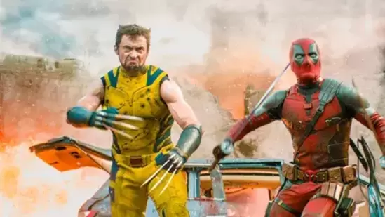 Deadpool & Wolverine stars Ryan Reynolds as Wade Wilson and Hugh Jackman as Logan.