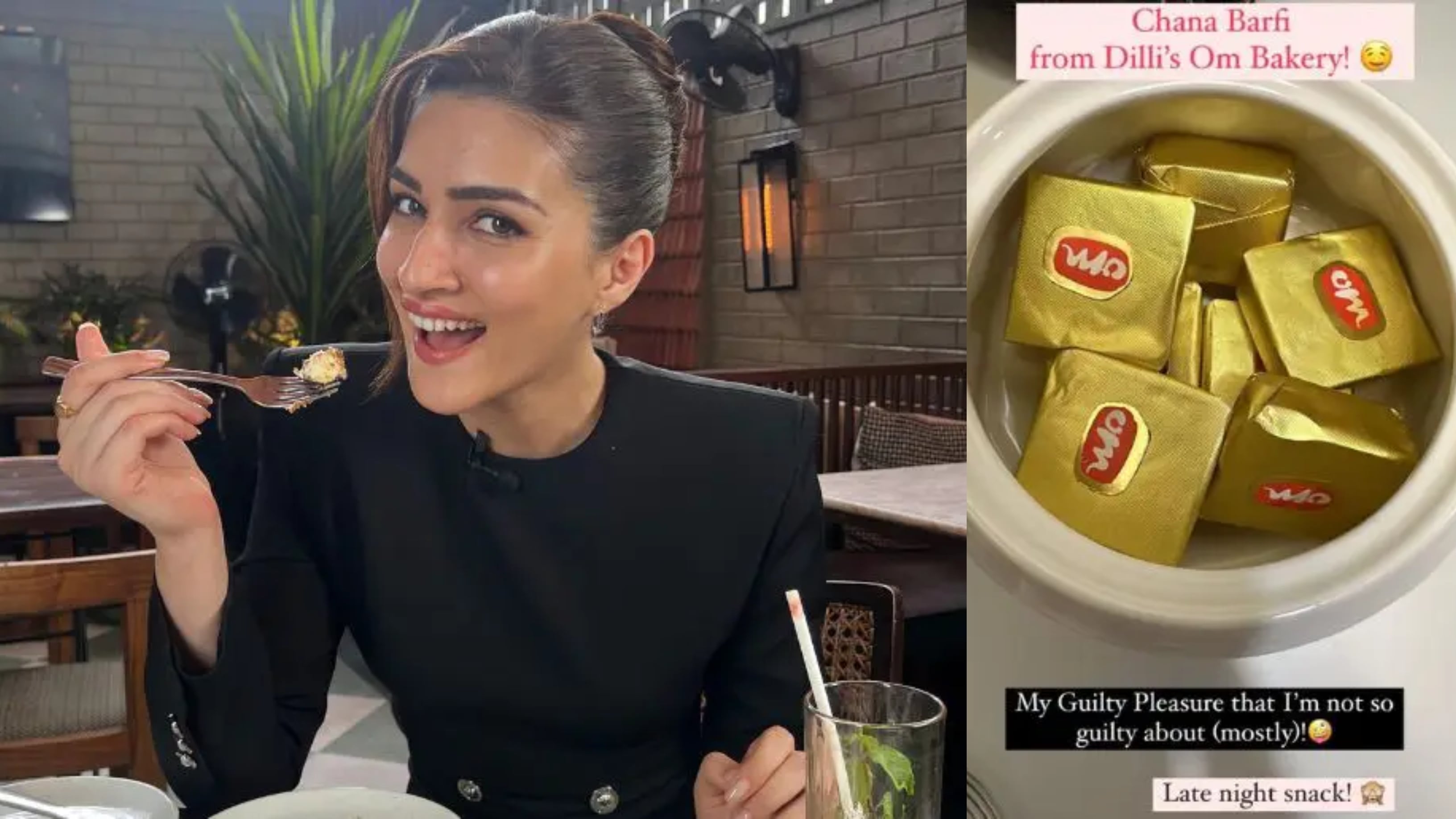 Kriti Sanon's favourite treats from Delhi(Photos: X, Instagram/Kriti Sanon)