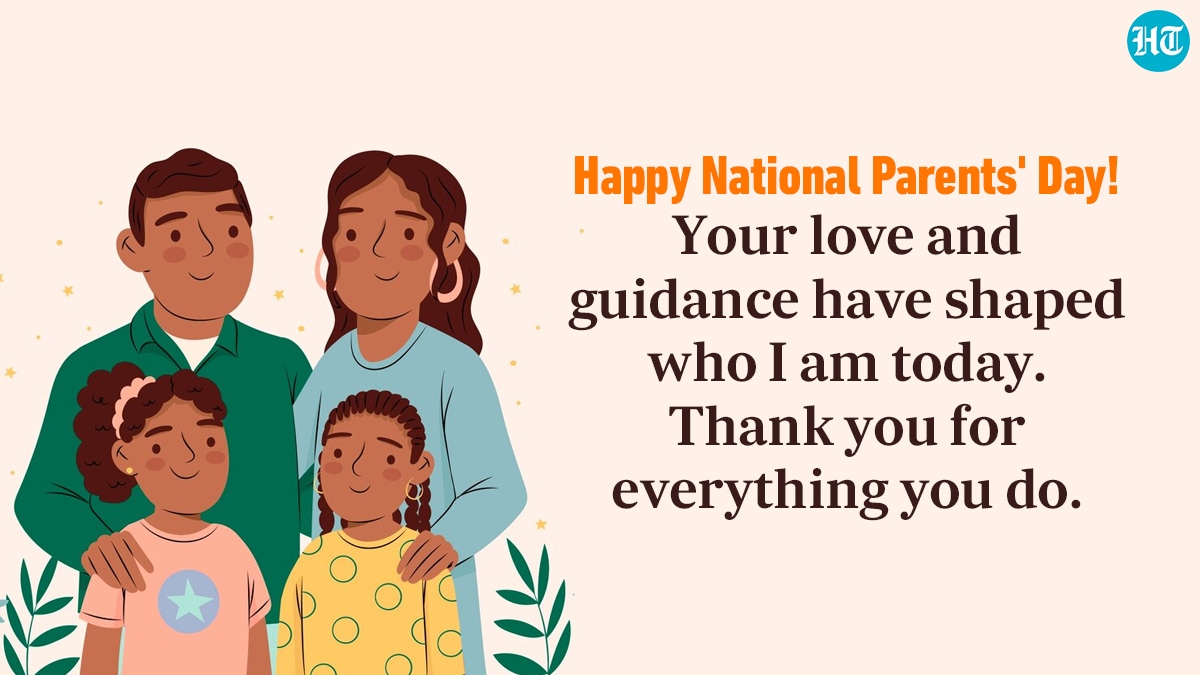 National Parents' Day is celebrated on the fourth Sunday of July.