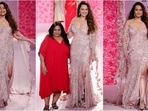 Sonakshi Sinha captivated the audience in a stunning strapless gown by Dolly J at the FDCI India Couture Week 2024.(Instagram/@fdciofficial) Sonakshi Sinha captivated the audience in a stunning strapless gown by Dolly J at the FDCI India Couture Week 2024.(Instagram/@fdciofficial)